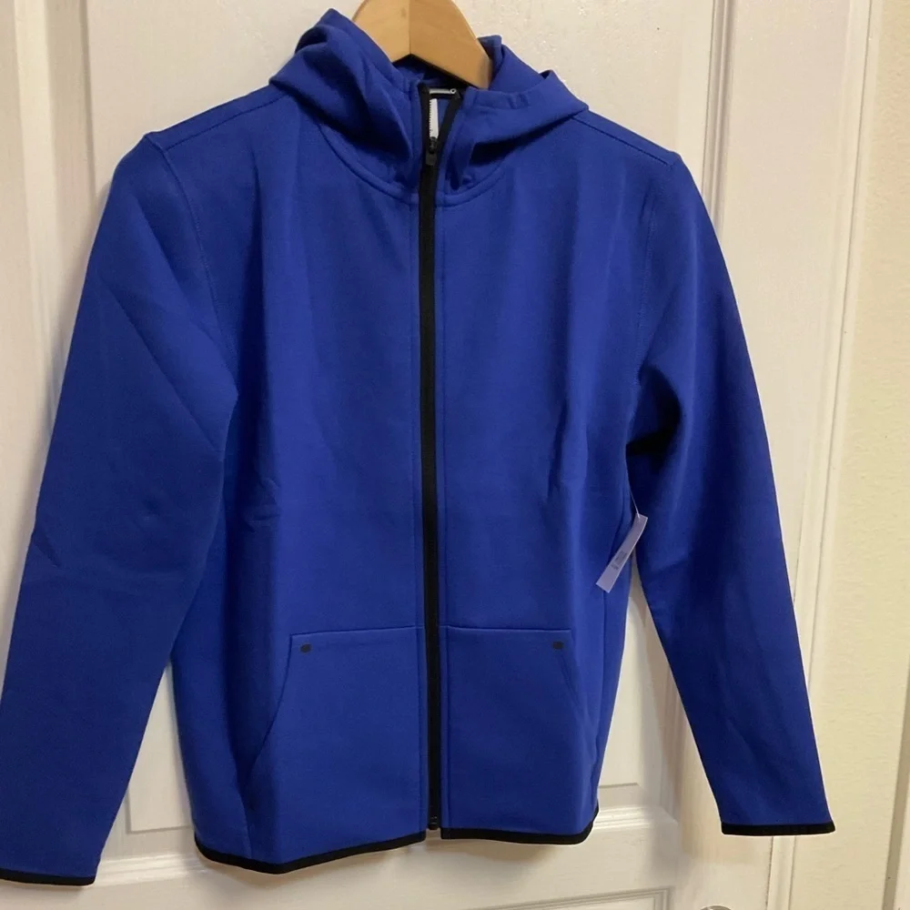 NEW. GAP Kids Royal Blue Zip-Up Hoodie
